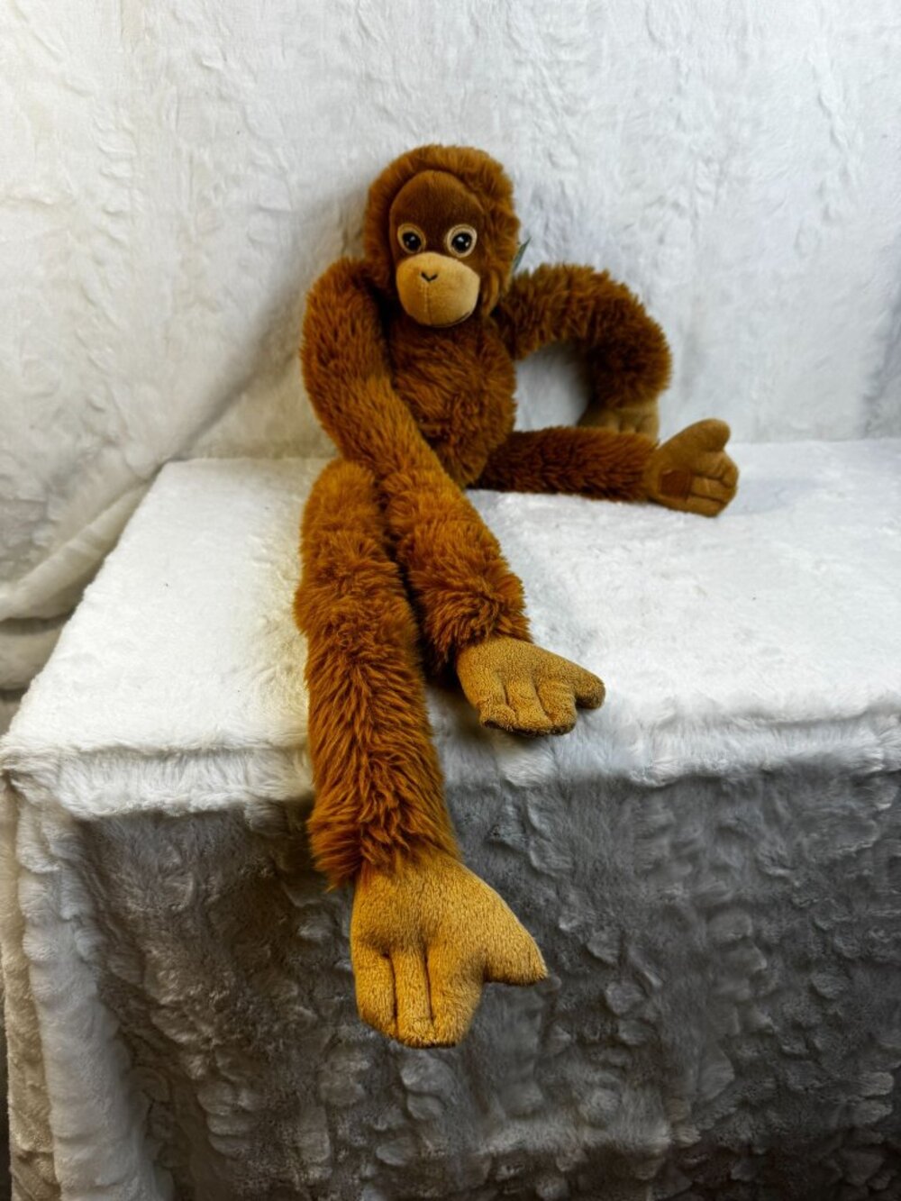 Extend-A-Pull Adventure Planet Orangutan Plush Toy 100% Recycled Earth Safe - Picture 10 of 10